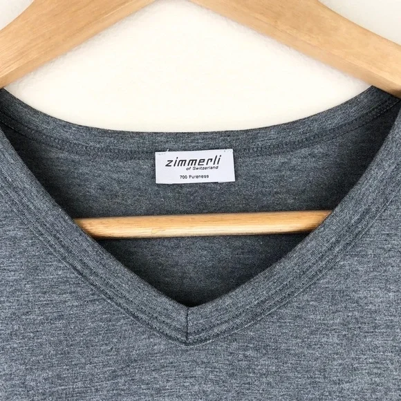 Zimmerli 700 Pureness V-Neck T-Shirt